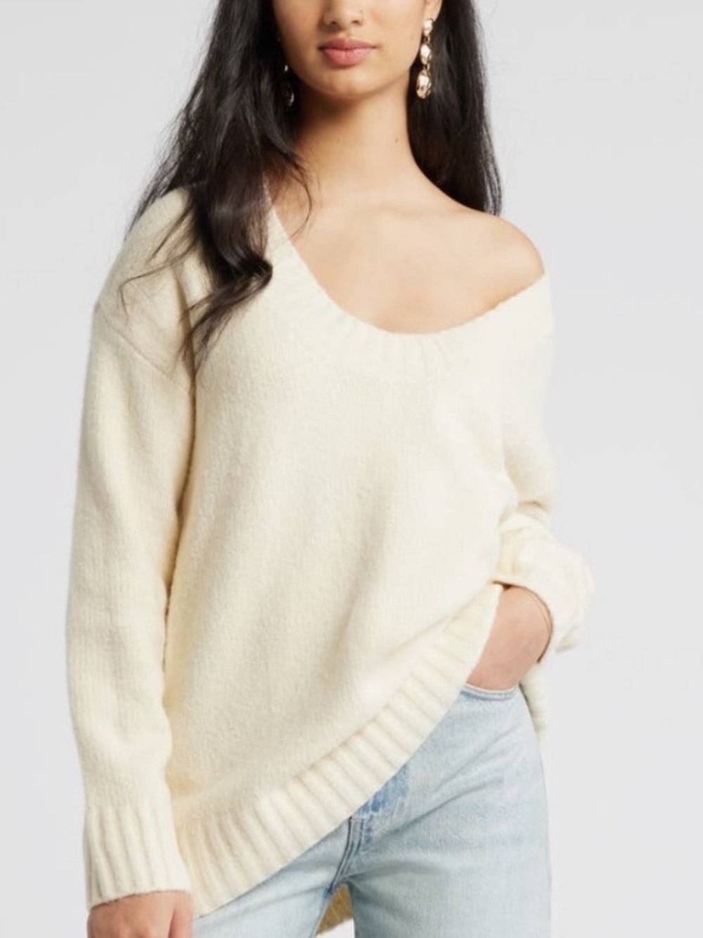 Open Edit Oversize Sweater